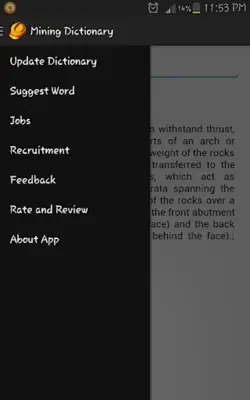 Mining Dictionary android App screenshot 4